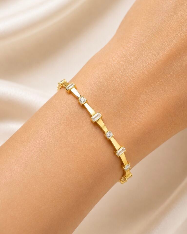 Modern Glow Bileklik | 925 Gümüş