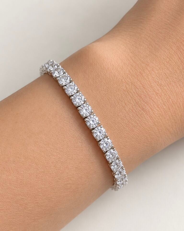 Su Yolu Bileklik 3.5mm | 925 Gümüşı